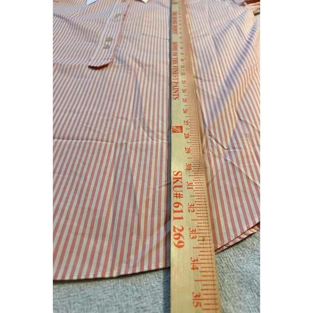 NWOT MALENE BIRGER Maye Pink Stripe Oversized Shirt|Scandi-Chic Coastal|Size 10 - Picture 7 of 7
